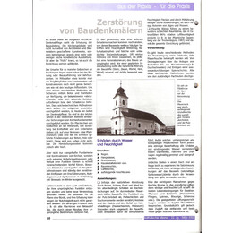 2002-1/1 - Zerstörung von Baudenkmälern – Schäden durch Witterungseinflüsse - Seite 1