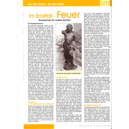 2005-1/1 - Brandschutz für unsere Kirchen - Im  Ernstfall – Feuer - Seite 1