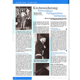 2006-2/1 - Kirchensicherung: Notwendiges – Fachgerechtes – Verbotenes - Seite 1