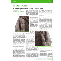 2007-3 - Umwelt - Mit offenen Augen … Schöpfungsverantwortung in der Pfarre
