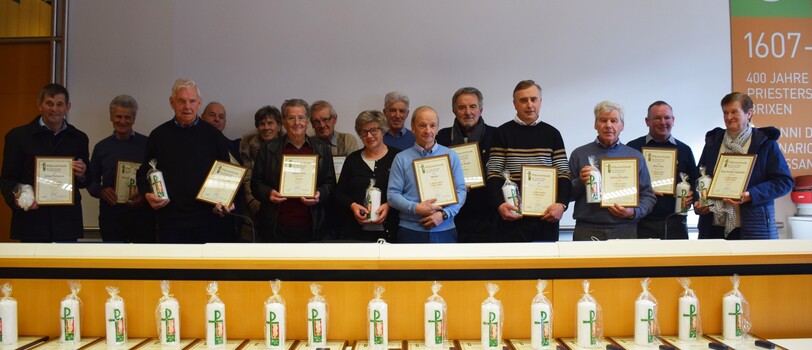 2024 - Traditioneller Mesnertag in Brixen - Ehrungen