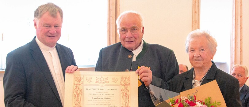 2024 Päpstliches Ehrenzeichen Georg Windtner Diözese Linz (Appenzeller)